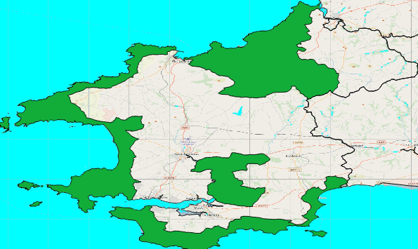 Map of Pembs National Park