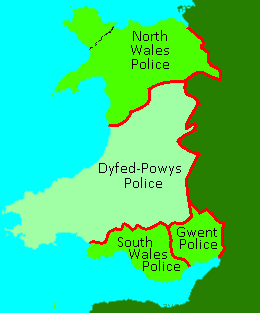 Map of Police Forces