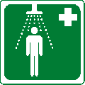 Safety Shower sign